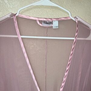 Pink Frederick’s intimates gown